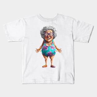 Summer Grandma #1 Kids T-Shirt